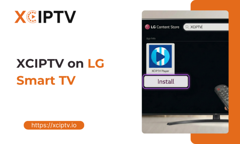 XCIPTV On LG Smart TV