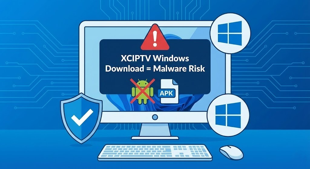 Warning About No XCIPTV Windows Version
